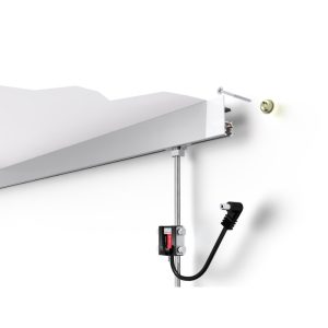 clip rail lighting power line