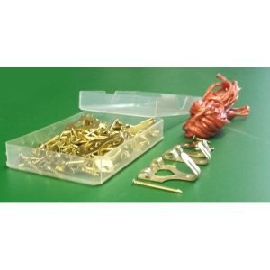 Picture Mirror Frame Hanging Kit With Storage Box