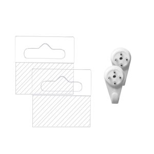 Self Adhesive Transparent D-Ring Kit