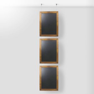 Wooden Hanging Chalkboard Ceiling Kit (A2 & A3)
